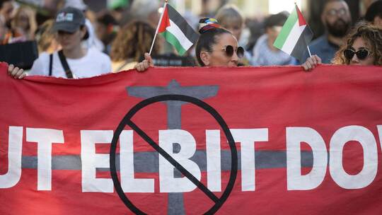 Weiter Proteste gegen israelische Rüstungsfirma in Ulm