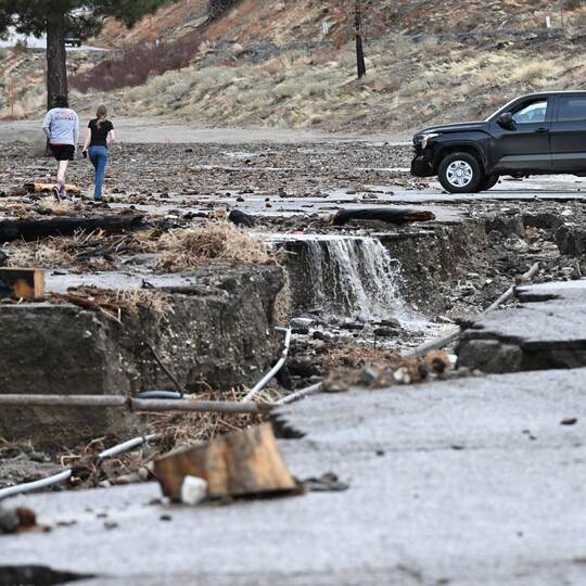 Unwetter in Kalifornien