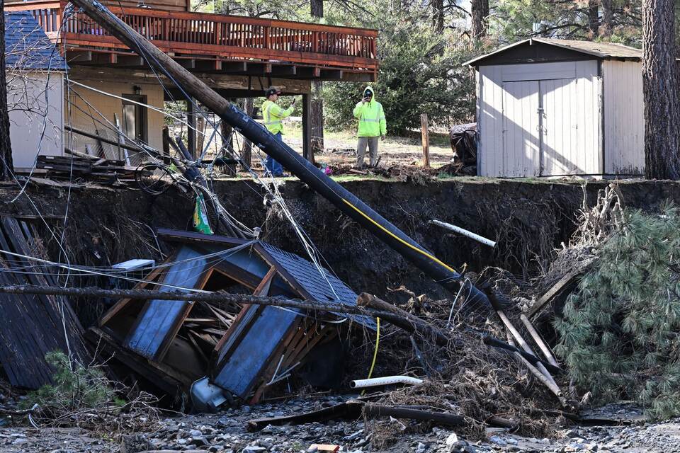 Unwetter in Kalifornien
