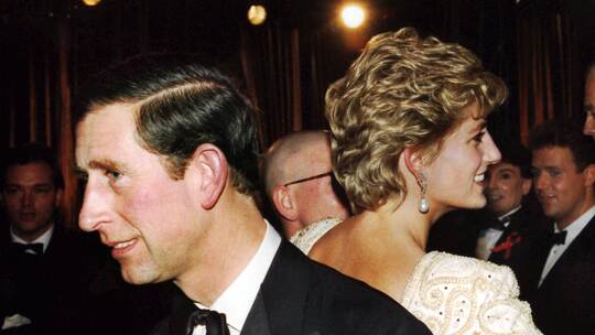 Der damalige Prinz Charles und Diana