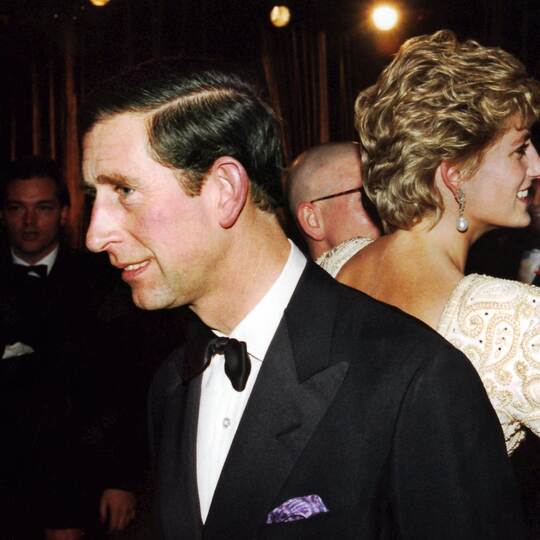 Der damalige Prinz Charles und Diana
