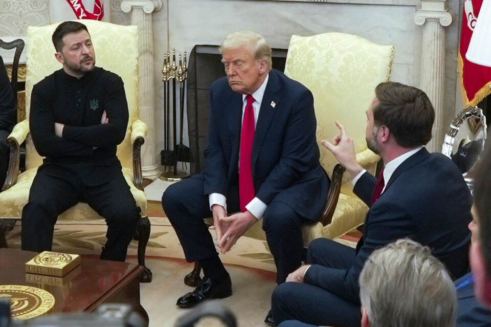 Selenskyj und Trump im Oval Office Selenskyj und Trump im Oval Office