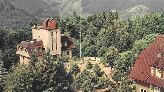 Blick in die Sterne: Von 1932 bis 1961 war in Wildbad auf dem Sommerberg die „Kepler-Gedächtnis-Sternwarte“ in Betrieb, die nach