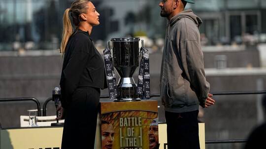 Tennis-Duell der Geschlechter: Sabalenka fordert Kyrgios Tennis-Duell der Geschlechter: Sabalenka fordert Kyrgios