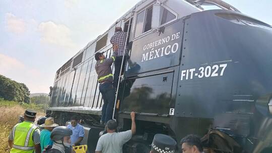 Zugunglück in Mexiko