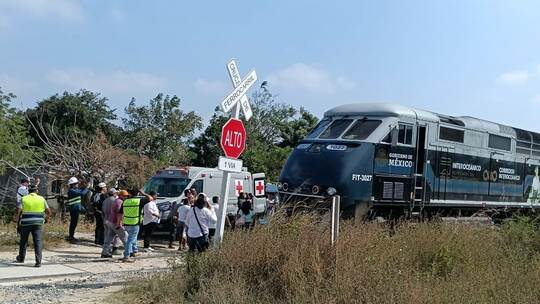 Zugunglück in Mexiko