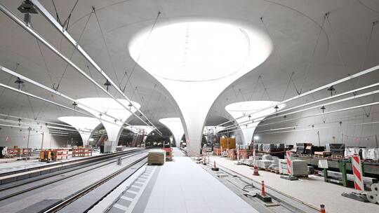 Baustelle Stuttgart 21 Tiefbahnhof