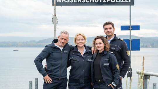 Dreharbeiten zur ARD-Serie "WaPo Bodensee" Dreharbeiten zur ARD-Serie "WaPo Bodensee"