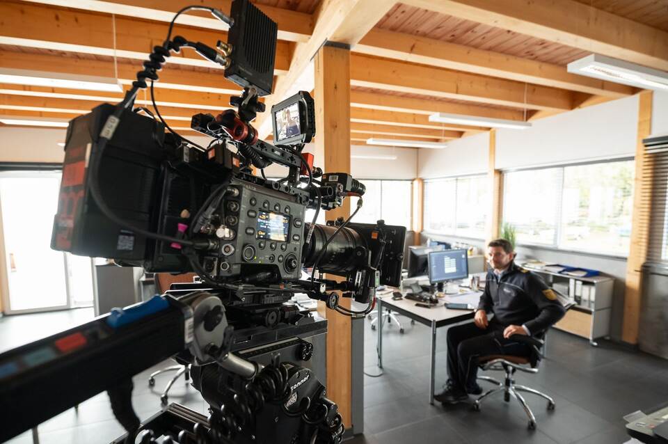 Dreharbeiten zur ARD-Serie "WaPo Bodensee" Dreharbeiten zur ARD-Serie "WaPo Bodensee"