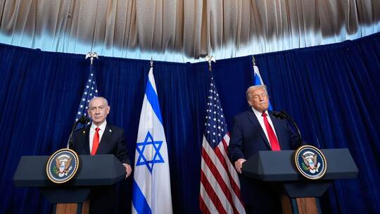 US-Präsident Trump empfängt Israels Ministerpräsident Netanjahu