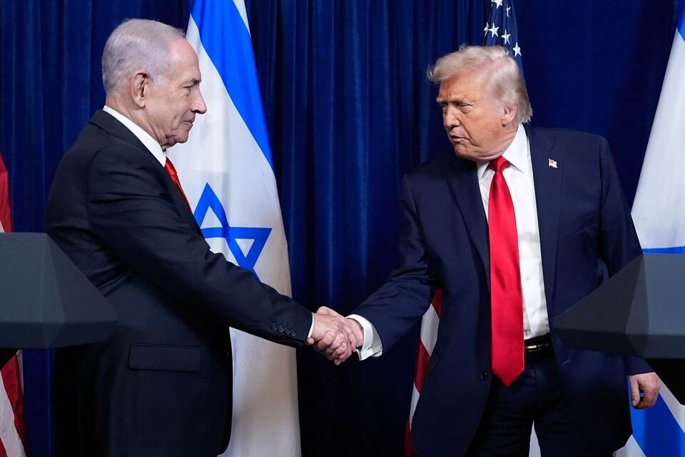 US-Präsident Trump empfängt Israels Ministerpräsident Netanjahu