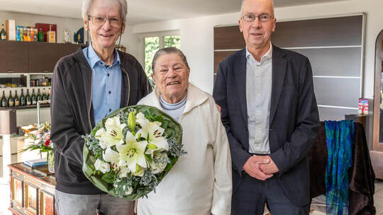 Eiserne Hochzeit Marlies und Rainer Maxion