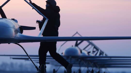 Ukraine-Krieg - ukrainische Drohnen