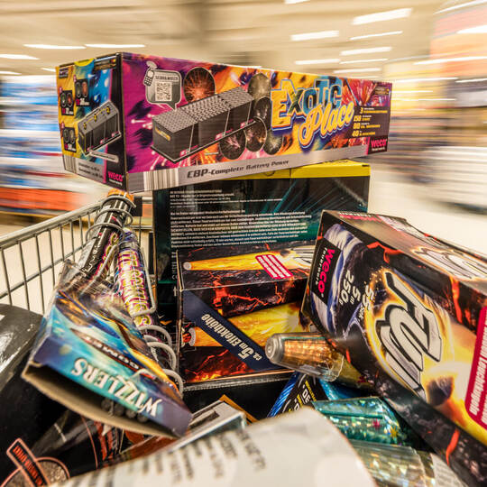 Verkaufsstart Silvesterfeuerwerk