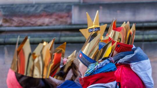 Auftakt 68. Aktion Dreikönigssingen in Freiburg