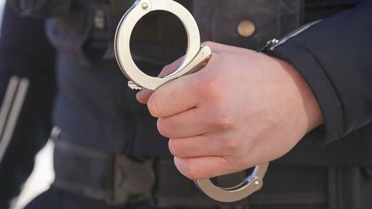 Polizei Handschellen - Symbolbild