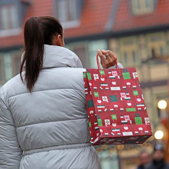 Weihnachts-Shopping