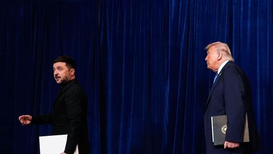 US-Präsident Trump empfängt Präsident Selenskyj in Florida US-Präsident Trump empfängt Präsident Selenskyj in Florida