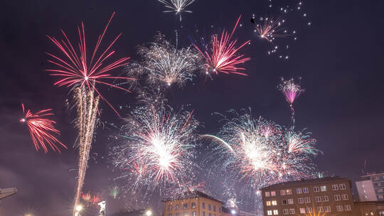Silvester 2025 2026, zwischen Auerbrücke und Waisenhausplatz