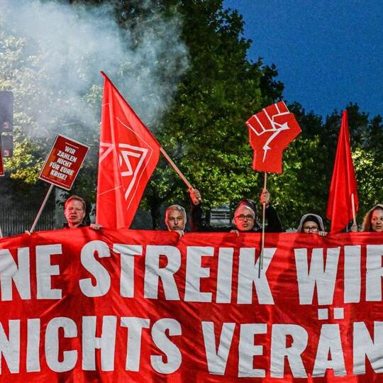 Bosch Stellenabbau - Protest