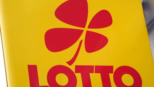 Werbeschild Lotto Werbeschild Lotto