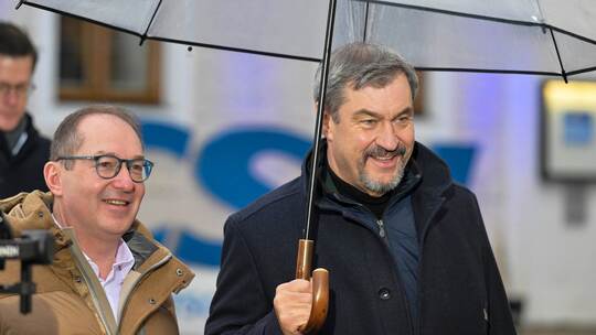Markus Söder und Alexander Dobrindt