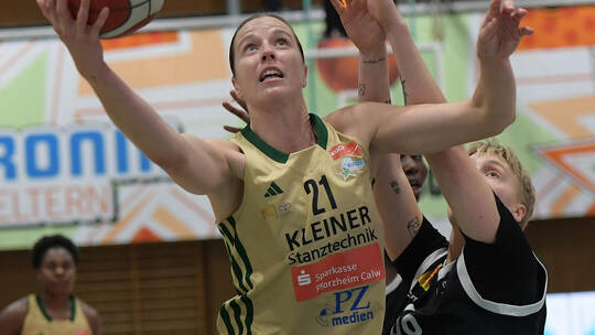 Alexandria Kiss-Rusk will mit Keltern in die Pokal-Endrunde. Ripberger