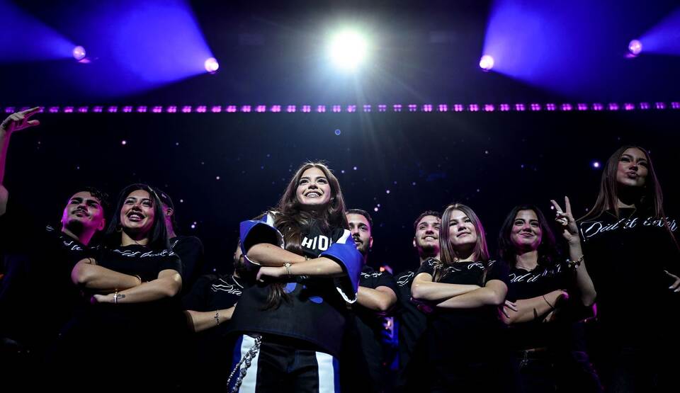 Konzert der Rapperin Zah1de Konzert der Rapperin Zah1de