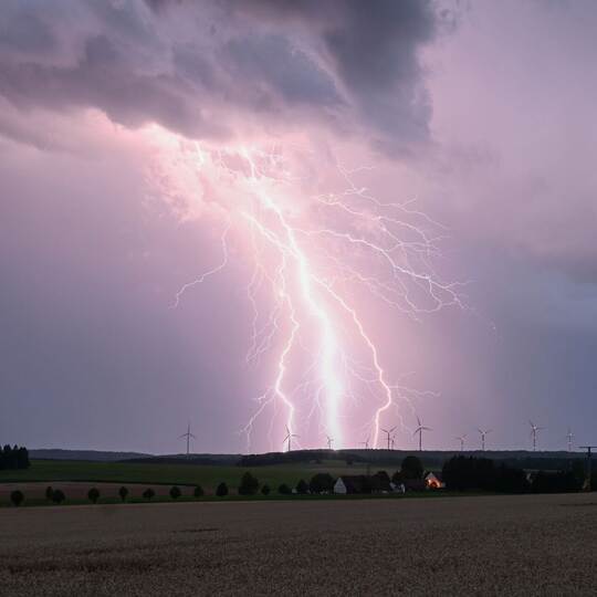 Gewitter in Baden-Württemberg