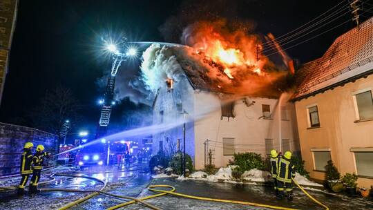 Frau stirbt bei Wohnhausbrand in Waldstetten