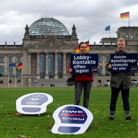 Lobbycontrol-Aktion