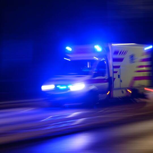 Rettungswagen im Einsatz
