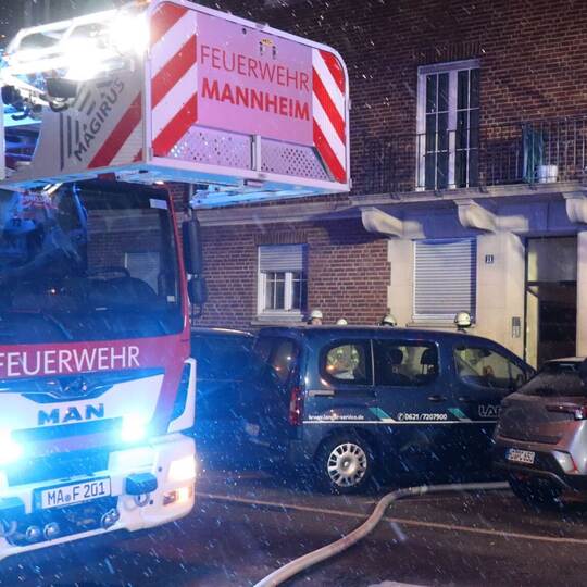 Wohnungsbrand in Mannheim – Mann lebensgefährlich verletzt