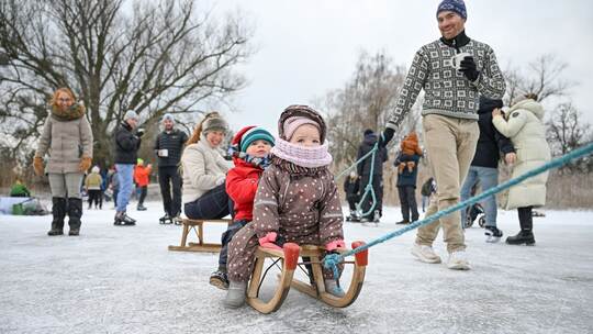 Gefrorene Gewässer - Gnadensee