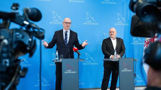 Entwicklung SPD/BSW-Koalition in Brandenburg