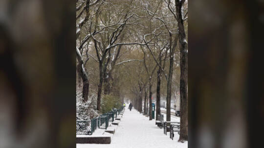 Schnee in Paris Schnee in Paris