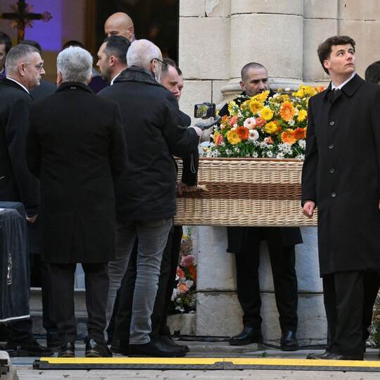 Beerdigung von französischer Filmikone Brigitte Bardot