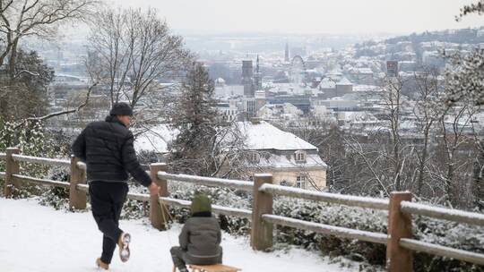 Schnee in Stuttgart Schnee in Stuttgart