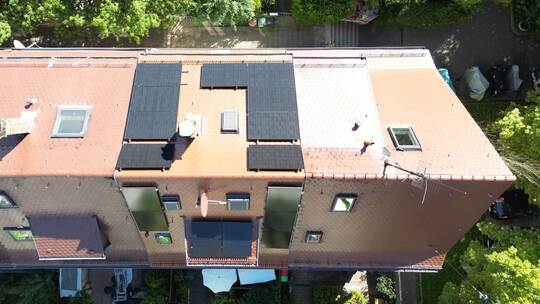 Solaranlage auf Hausdach Solaranlage auf Hausdach