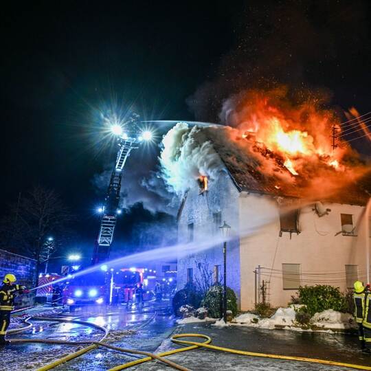 Frau stirbt bei Wohnhausbrand in Waldstetten