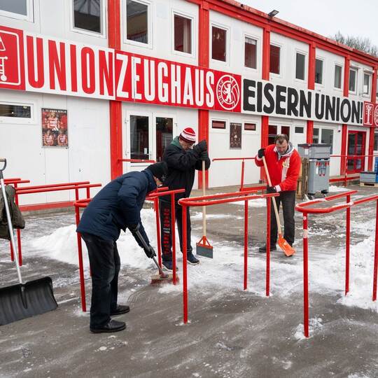 Winterdienst 1. FC Union Berlin