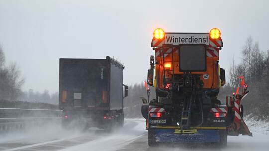 Winterwetter in Sachsen