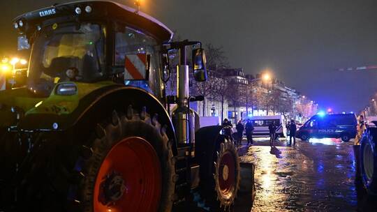 Protest gegen EU-Mercosur-Freihandelsabkommen - Paris