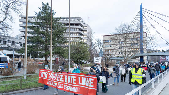 Samstagsdemo gegen Corona-Politik
