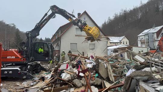 Explosion in Wohnhaus