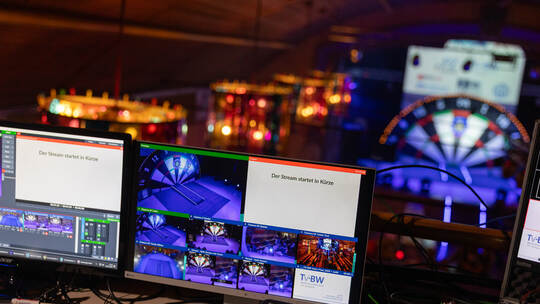 Dartsturnier Kieselbronn Freitag Stimmung