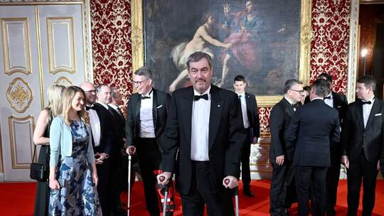 Neujahrsempfang von Ministerpräsident Söder