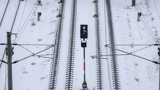 Winterwetter – Sturmtief Elli – Bahn