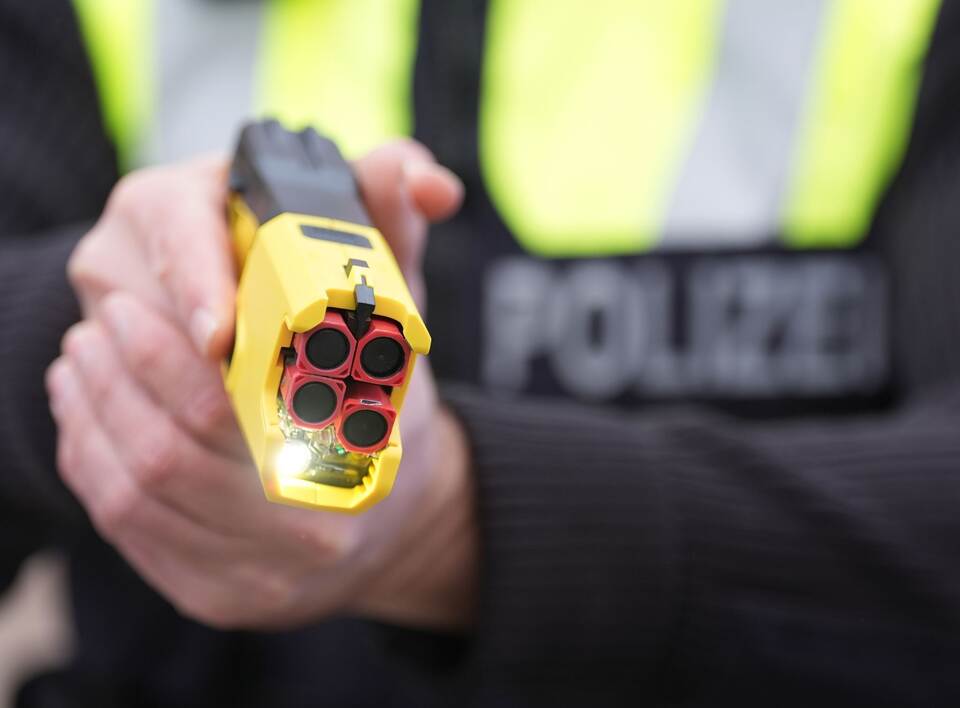 Elektroschockgerät der Polizei