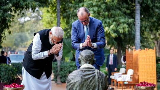 Bundeskanzler Merz in Indien